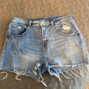 High Rise Mom Shorts size 14